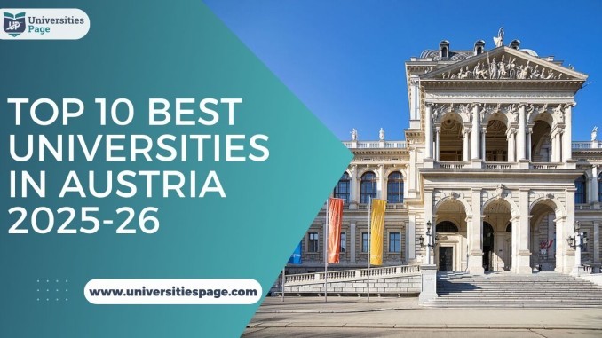 Top 10 Best Universities in Austria